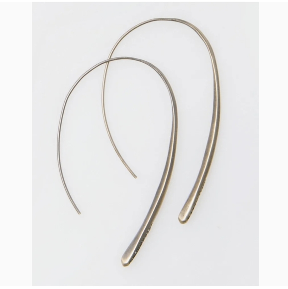 Kendra Scott Julian Threader Earrings in Antique Brass - Picture 2 of 11